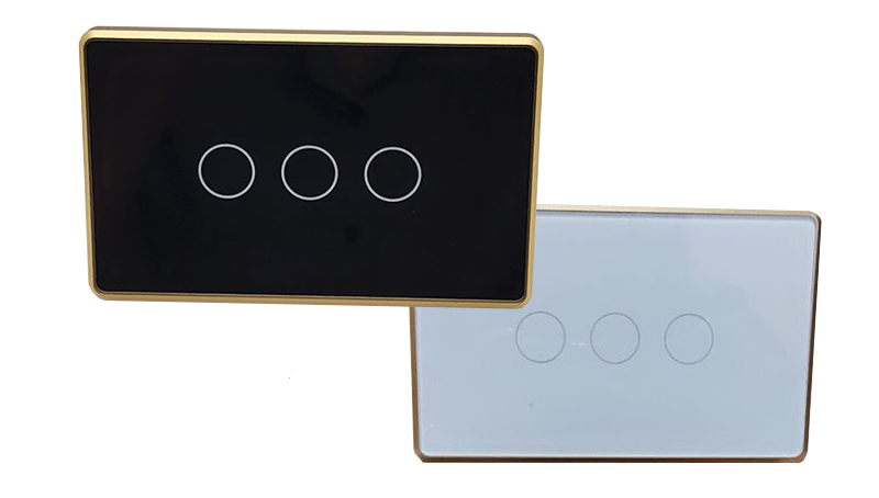 Công tắc thông minh Tuya Zigbee viền nhôm, bật tắt từ xa, hỗ trợ Google và Alexa | SmartHome365