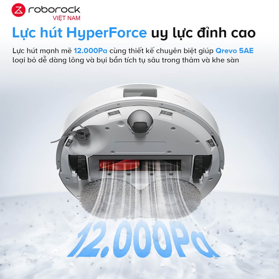 ROBOT HÚT BỤI LAU NHÀ ROBOROCK QREVO 5AE