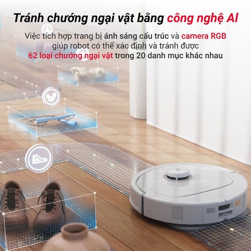 ROBOT HÚT BỤI LAU NHÀ Q REVO MAX V