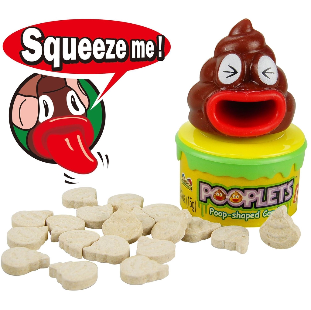 Kẹo Shit bóp Kidsmania Pooplets vị Cola 15gr