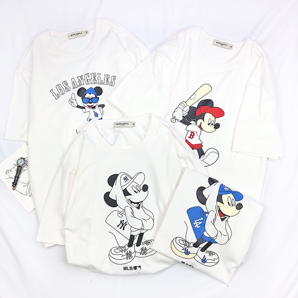 MLB X DISNEY Mickey T Shirt Back AI #23 MLB X DISNEY Mickey T Shirt Back AI