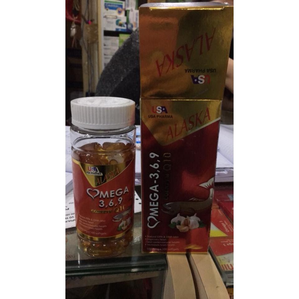 Omega 369 Alaska/ Thuốc bổ người lớn/ Sản phẩm thảo dược vitamin