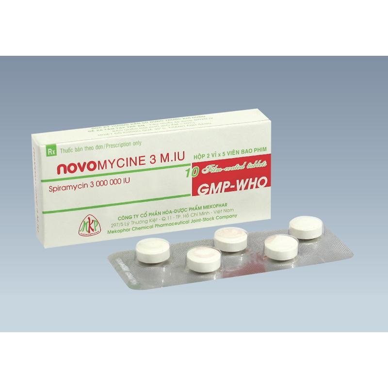 Novomycine 3 Miu Khang Sinh Chống Nấm Thuốc Tan Dược Nhathuocyentrang Com