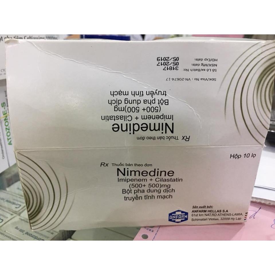 Nimedine 500/500mg/kháng sinh-chống nấm/thuốc tân dược/nhathuocyentrang.com