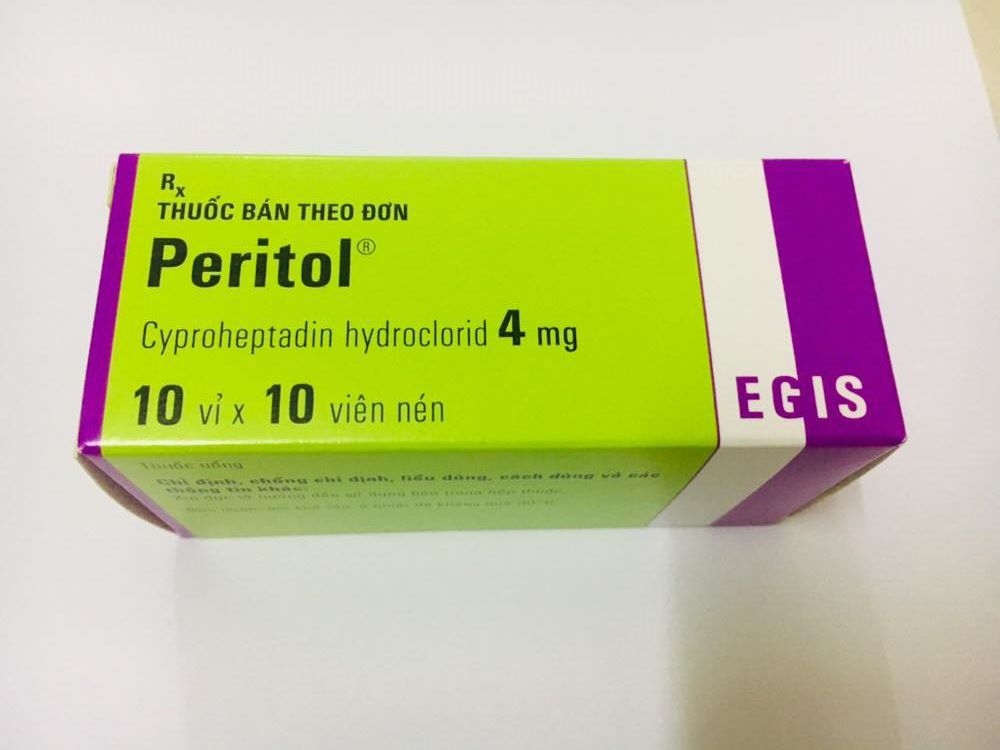 Peritol 4mg/ Dị ứng - hen/thuốc tân dược/nhathuocyentrang.com