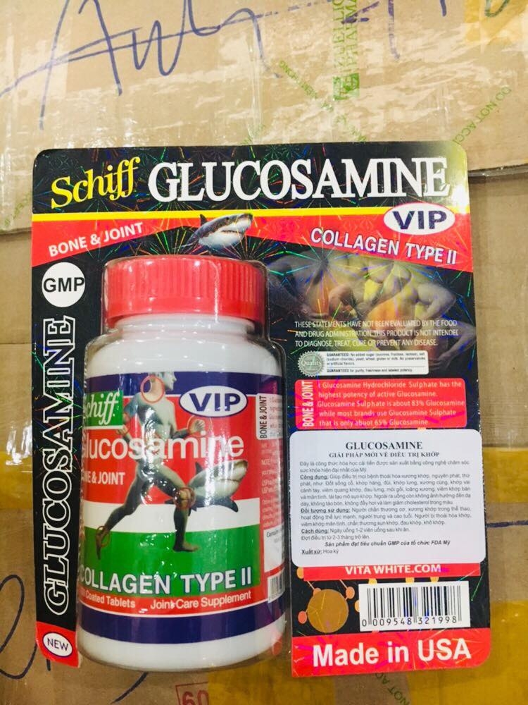 Glucosamin Schiff Collagen Type II nhathuocyentrang