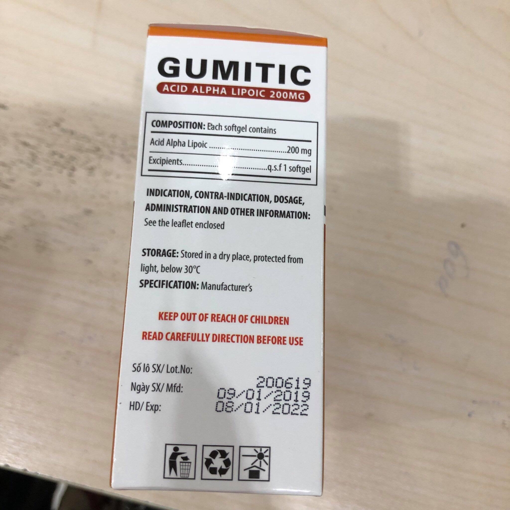 Gumitic/ Thuốc bổ người lớn/ Sản phẩm thảo dược - vitamin ...