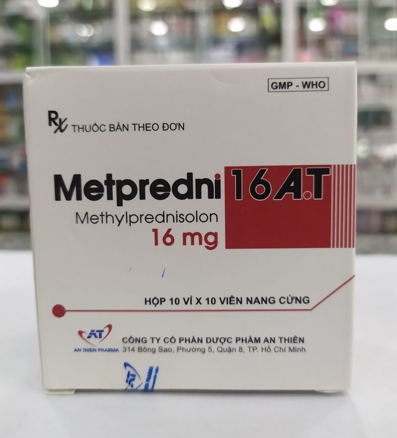 Metpredni 16mg A.T | nhathuocyentrang
