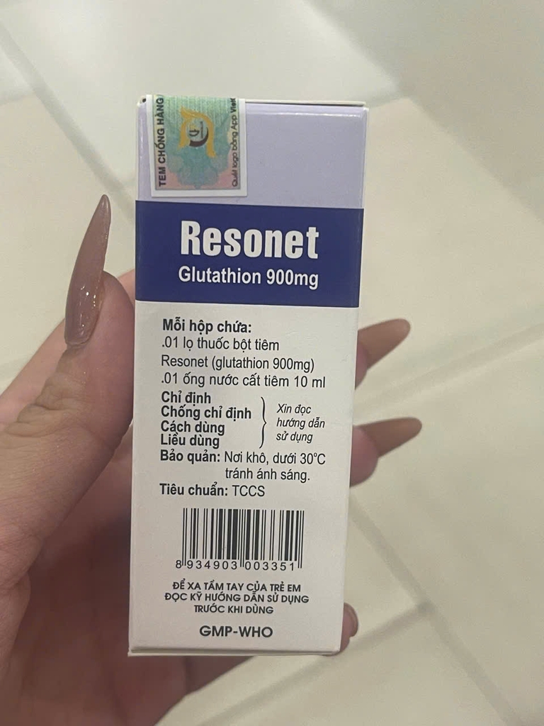 Resonet 900mg | nhathuocyentrang