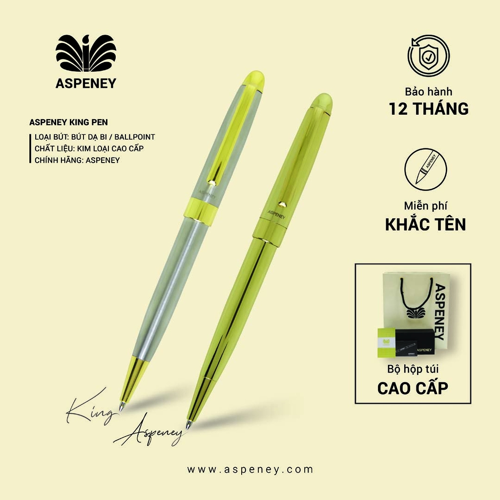 Bút bi ASPENEY King Ballpoint