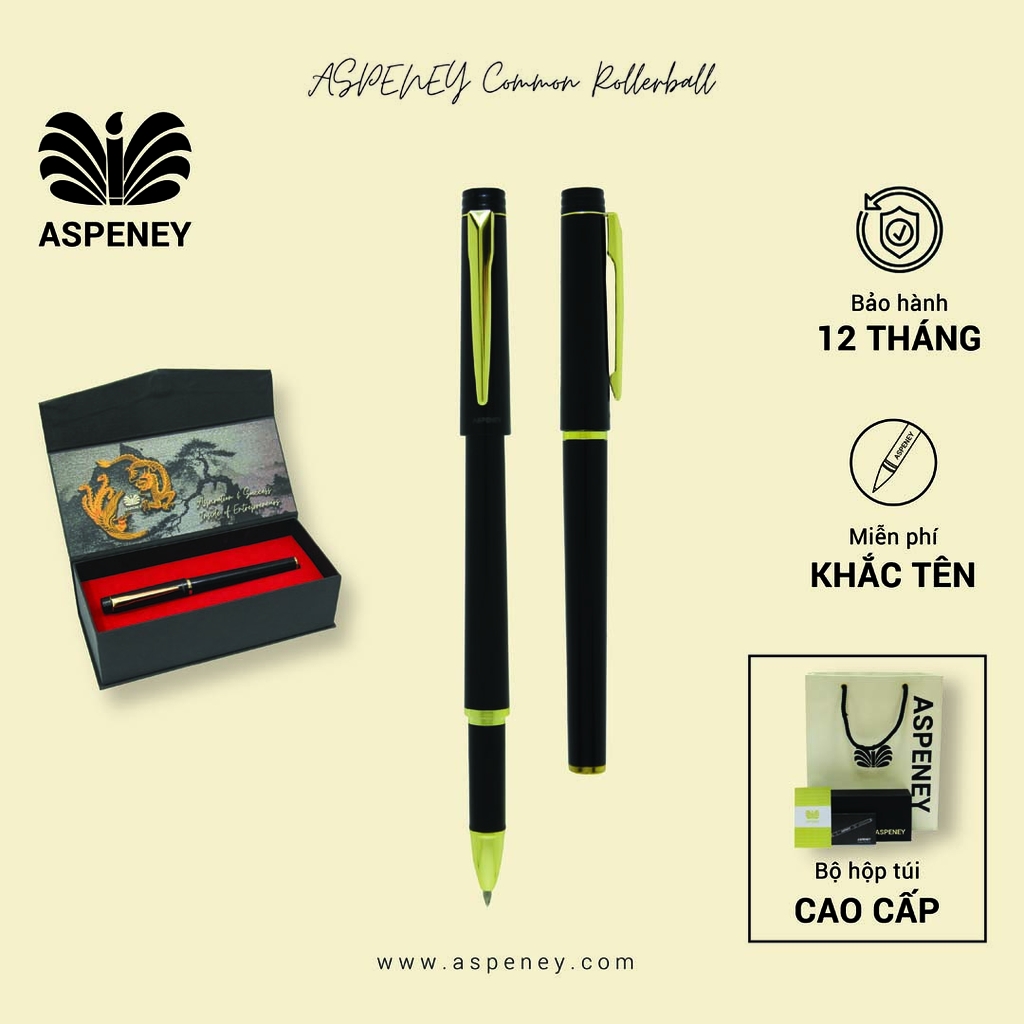 Bút dạ bi ASPENEY Common Rollerball