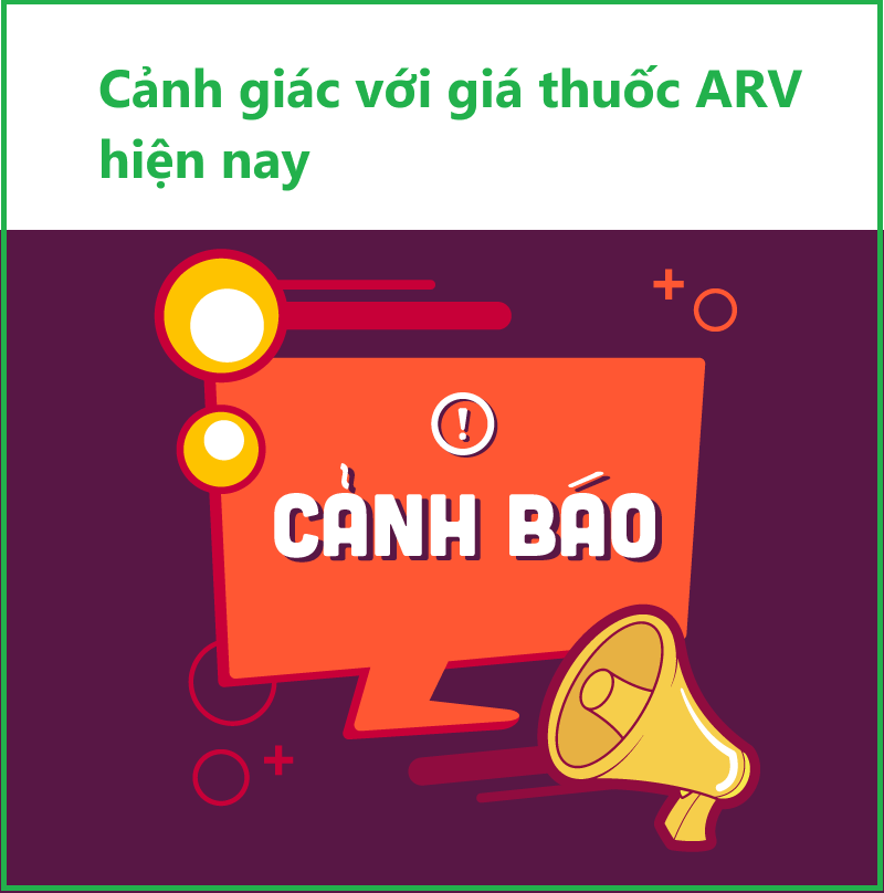 Cảnh giác với giá thuốc ARV hiện nay