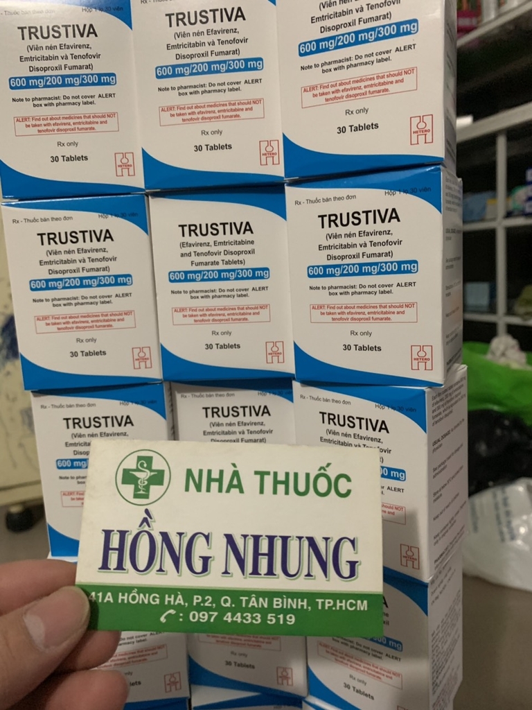 THUỐC TRUSTIVA CÓ TỐT KHÔNG? HIỆU QUẢ ĐIỀU TRỊ PHƠI NHIỄM HIV BẰNG TRUSTIVA?