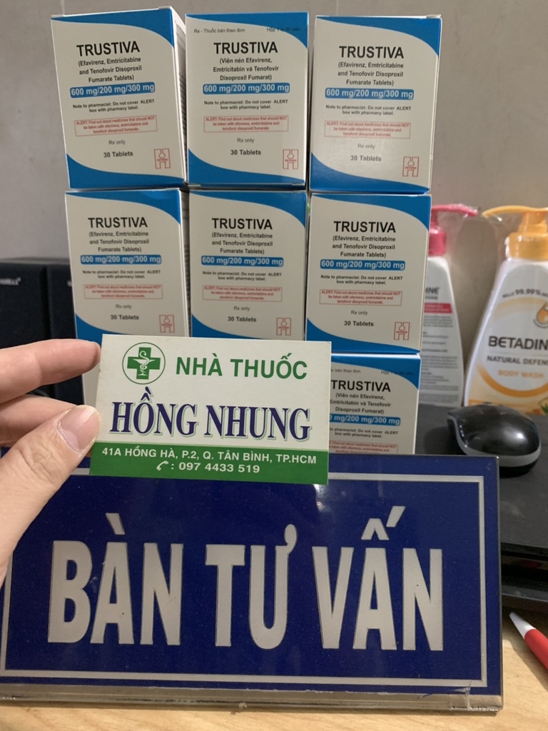 ĐIỂM BÁN THUỐC ARV TRUSTIVA UY TÍN, TỐT NHẤT HÀ NỘI, TPHCM