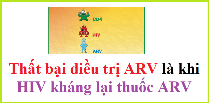 Thất bại điều trị ARV là gì? Cách xử trí?