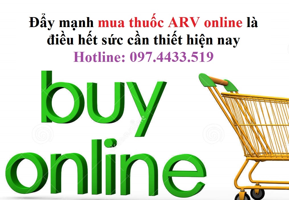 Đẩy mạnh mua thuốc ARV online là điều cần thiết