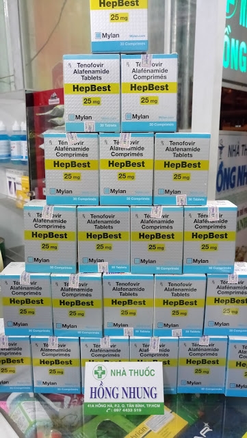 THUỐC HEPBEST 25MG CÓ TEM GIÁ BAO NHIÊU?