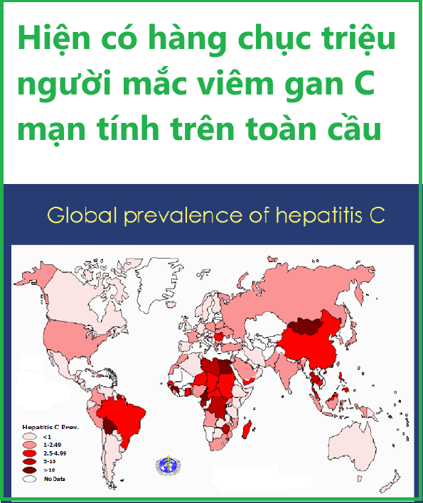 Số ca mắc viêm gan C mạn tính hiện nay là bao nhiêu?