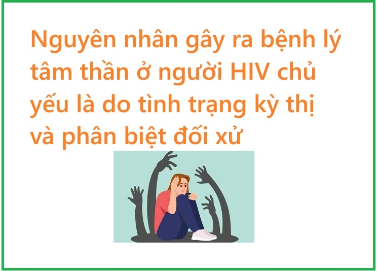 Vấn đề sức khỏe tâm thần ở bệnh nhân HIV