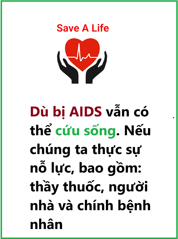 Bị AIDS có cứu sống được không?