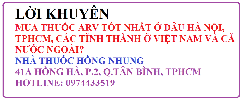 Thuốc ARV và những điều cần biết để mua được loại thuốc ARV tốt nhất