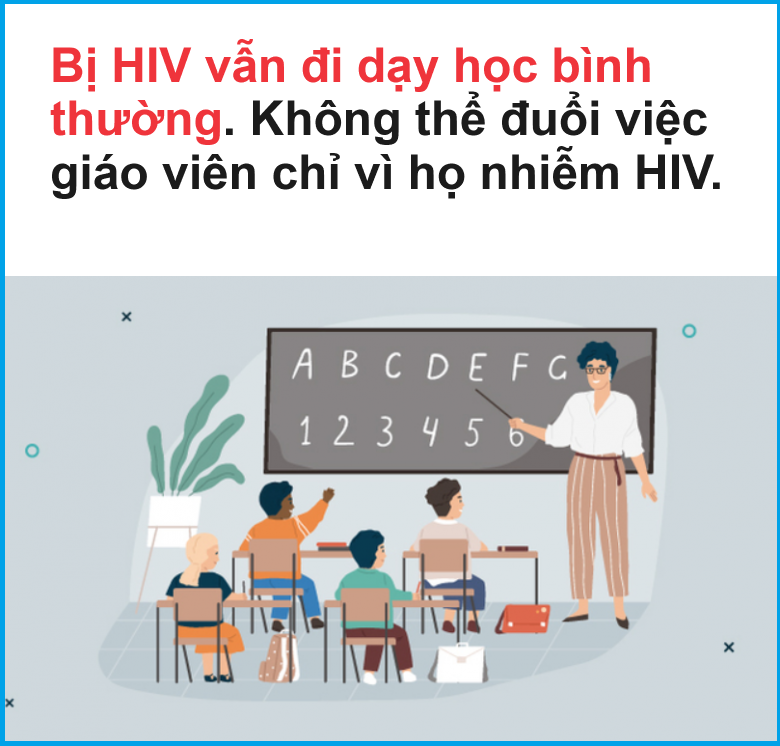 Bị HIV có đi dạy học được không?