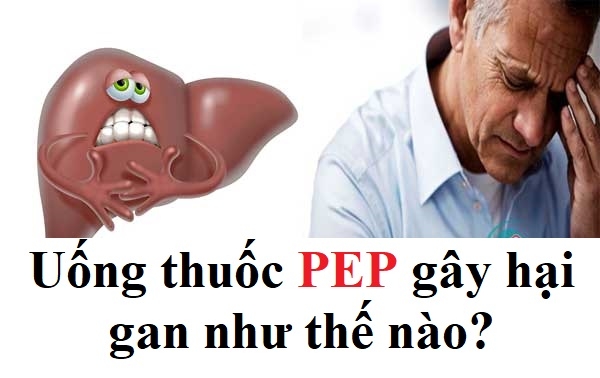 Uống PEP có hại gan không?