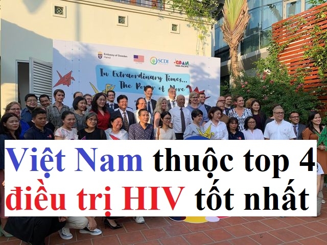 Việt Nam lọt top 4 điều trị HIV tốt nhất thế giới