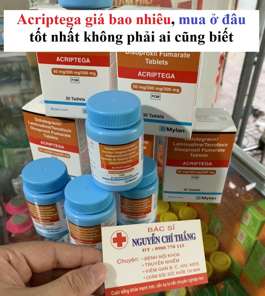 Acriptega giá bao nhiêu không phải ai cũng biết