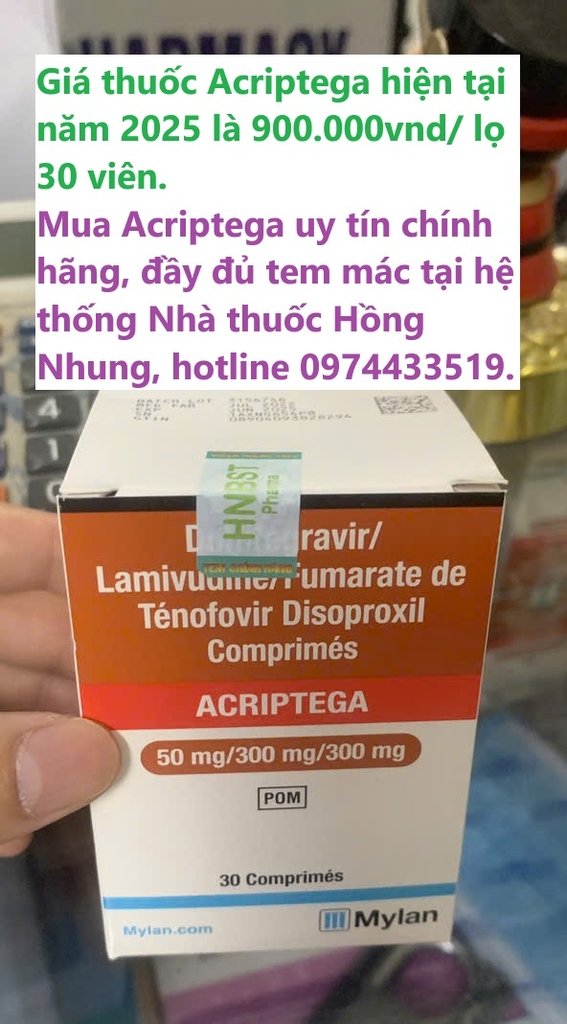 Giá thuốc Acriptega 2025 là bao nhiêu? Mua ở đâu tốt nhất?