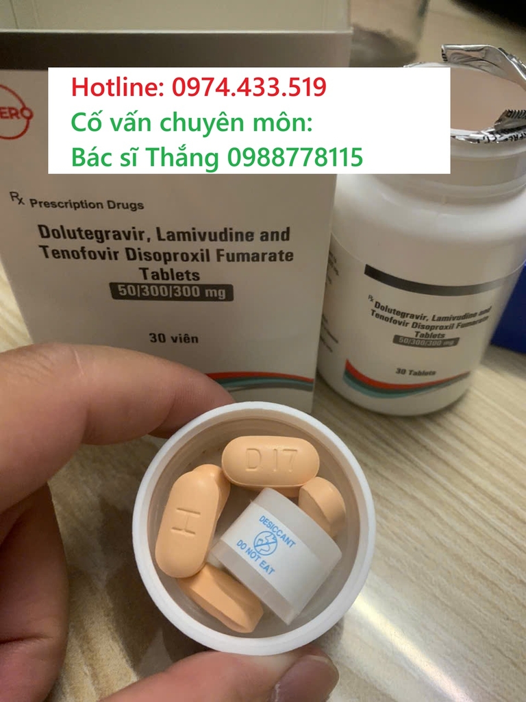 Hướng dẫn sử dụng điều trị PEP bằng thuốc ARV Hetero D17