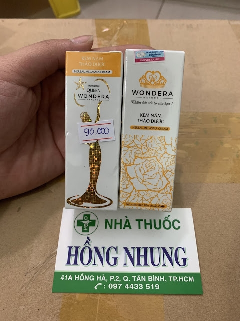 Mua tuýp bôi WONDERA 30g kem nám thảo dược tốt nhất ở TPHCM (Sài Gòn)
