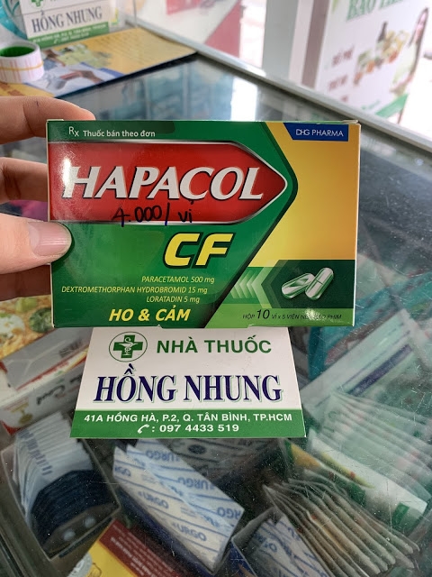 Mua thuốc HAPACOL CF tốt nhất ở TPHCM (Sài Gòn)