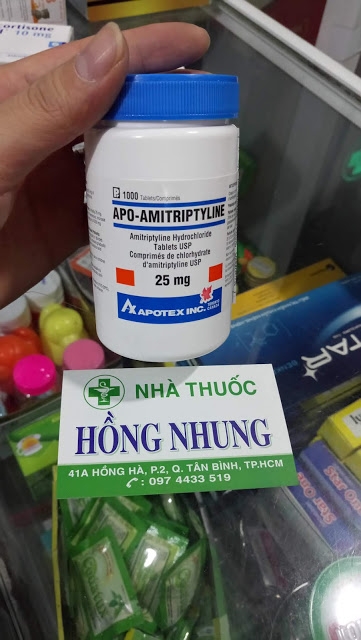 Mua thuốc tâm thần APO-AMITRIPTYLINE 25mg tốt nhất ở TPHCM (Sài Gòn)