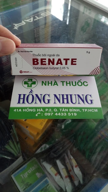 Mua tuýp bôi điều trị viêm da BENATE 5g tốt nhất ở TPHCM (Sài Gòn)