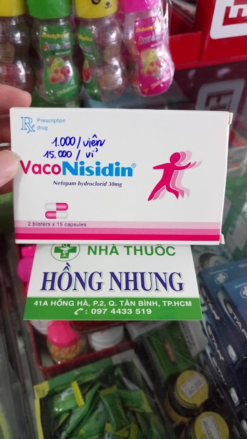Mua thuốc chống viêm giảm đau VacoNisidin 30mg tốt nhất ở TPHCM (Sài Gòn)