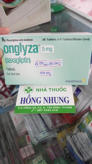 Mua thuốc điều trị đái tháo đường type II ONGLYZA 5mg của Mỹ tốt nhất ở TPHCM (Sài Gòn)