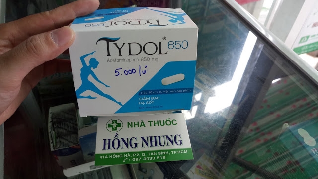 Mua thuốc TYDOL 650mg tốt nhất ở TPHCM (Sài Gòn)