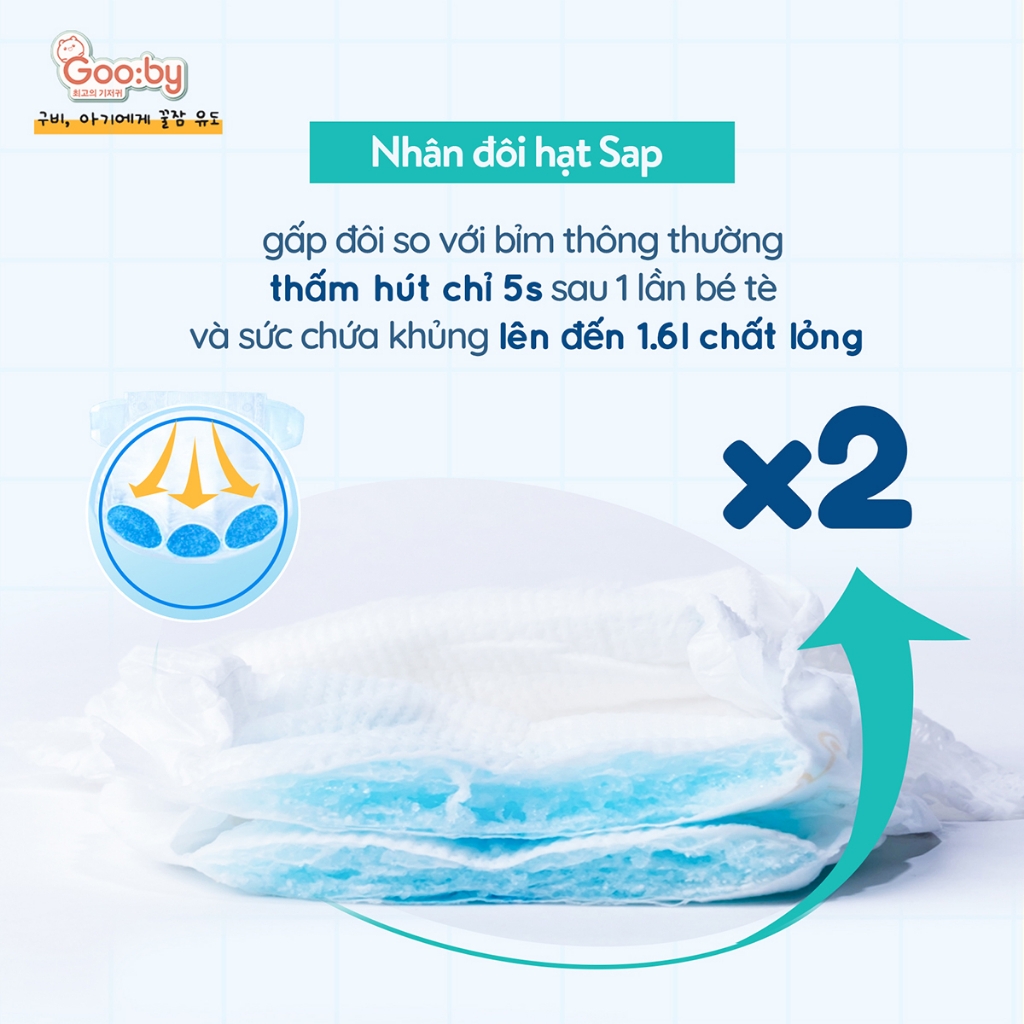 Bỉm quần Gooby Extra Size XL 50 miếng - Hệ thống cửa hàng Mẹ và Bé Hải ...