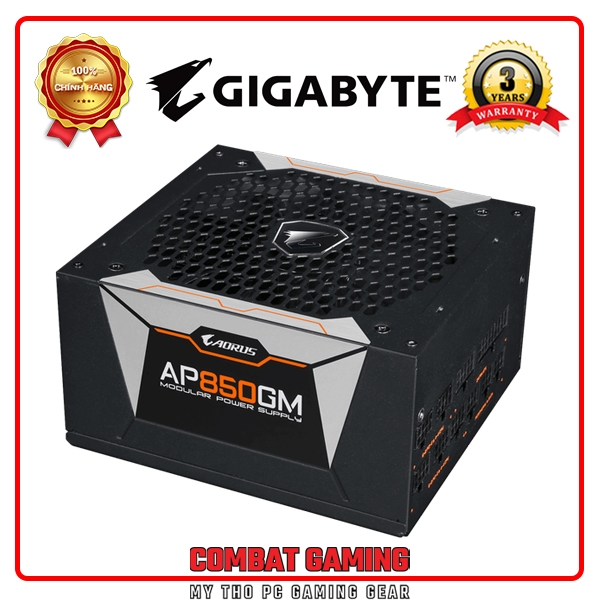 Nguồn GIGABYTE AORUS AP850GM 850W 80 Plus Gold Full Modular