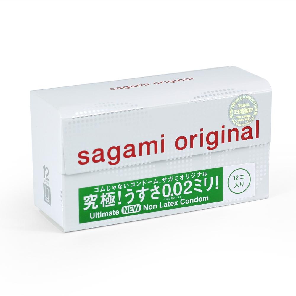Bao cao su Sagami 002 - Hộp 12 chiếc