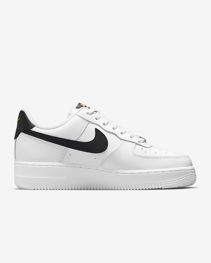air force 1 low essential white black gold