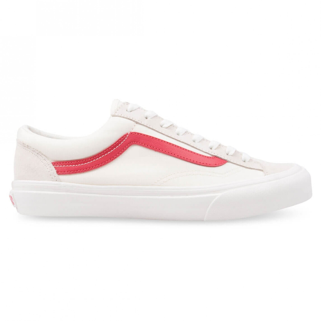 vans style 36 marshmallow racing red