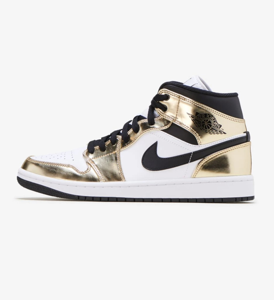 Jordan 1 Mid Metallic Gold (DC1419-700)