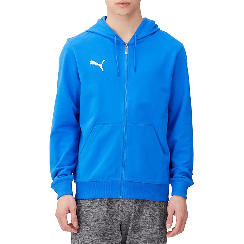 Áo Puma Nam Chính Hãng - teamGOAL Casual Hoodie Jacket - Màu Xanh |  JapanSport 659325-02