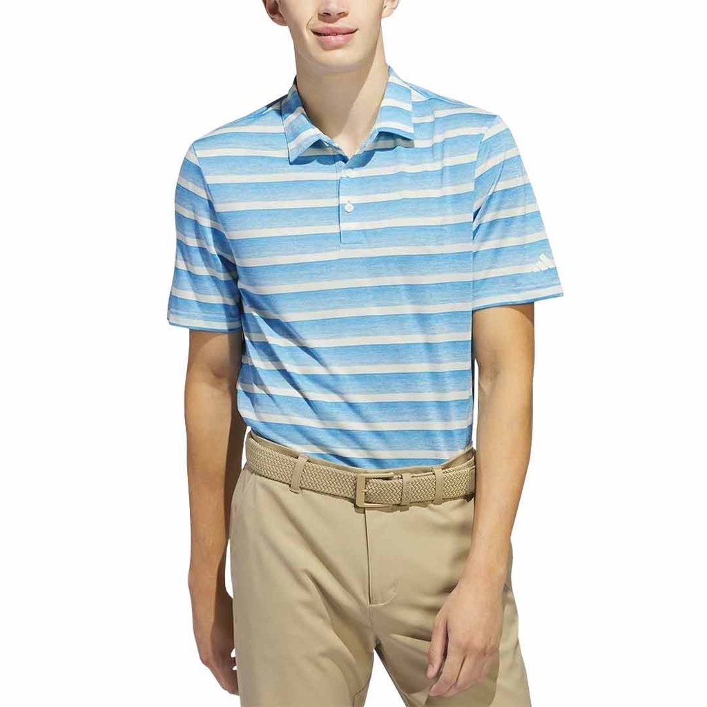 Áo Polo Adidas Chính Hãng - Two-Color Striped - Màu Xanh | JapanSport IU4332