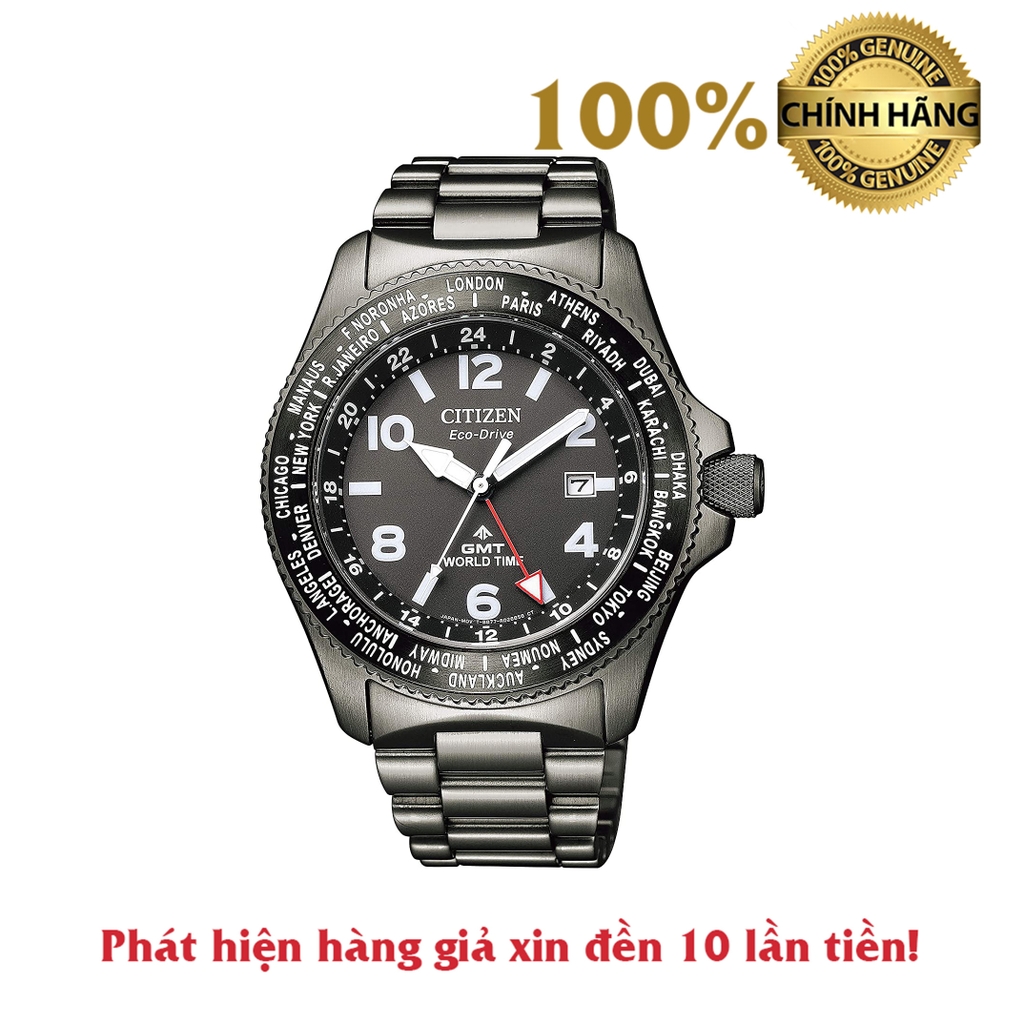 ĐỒNG HỒ CHÍNH HÃNG CITIZEN PROMASTER GMT BJ7107-83E