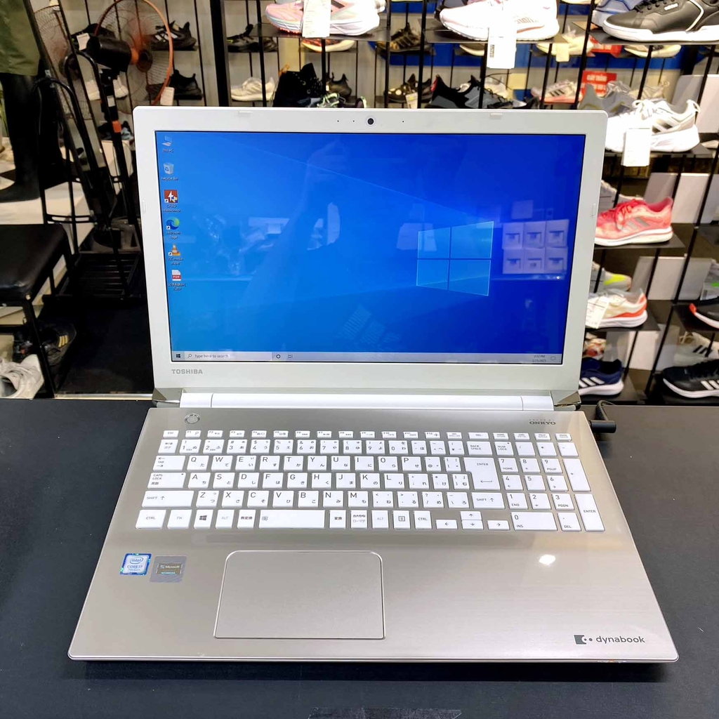 Đã qua sử dụng】Toshiba Dynabook T65/EG Core i7-7500U 2.7GHz Đã qua sử dụng】Toshiba Dynabook T65/EG Core i7-7500U 2.7GHz