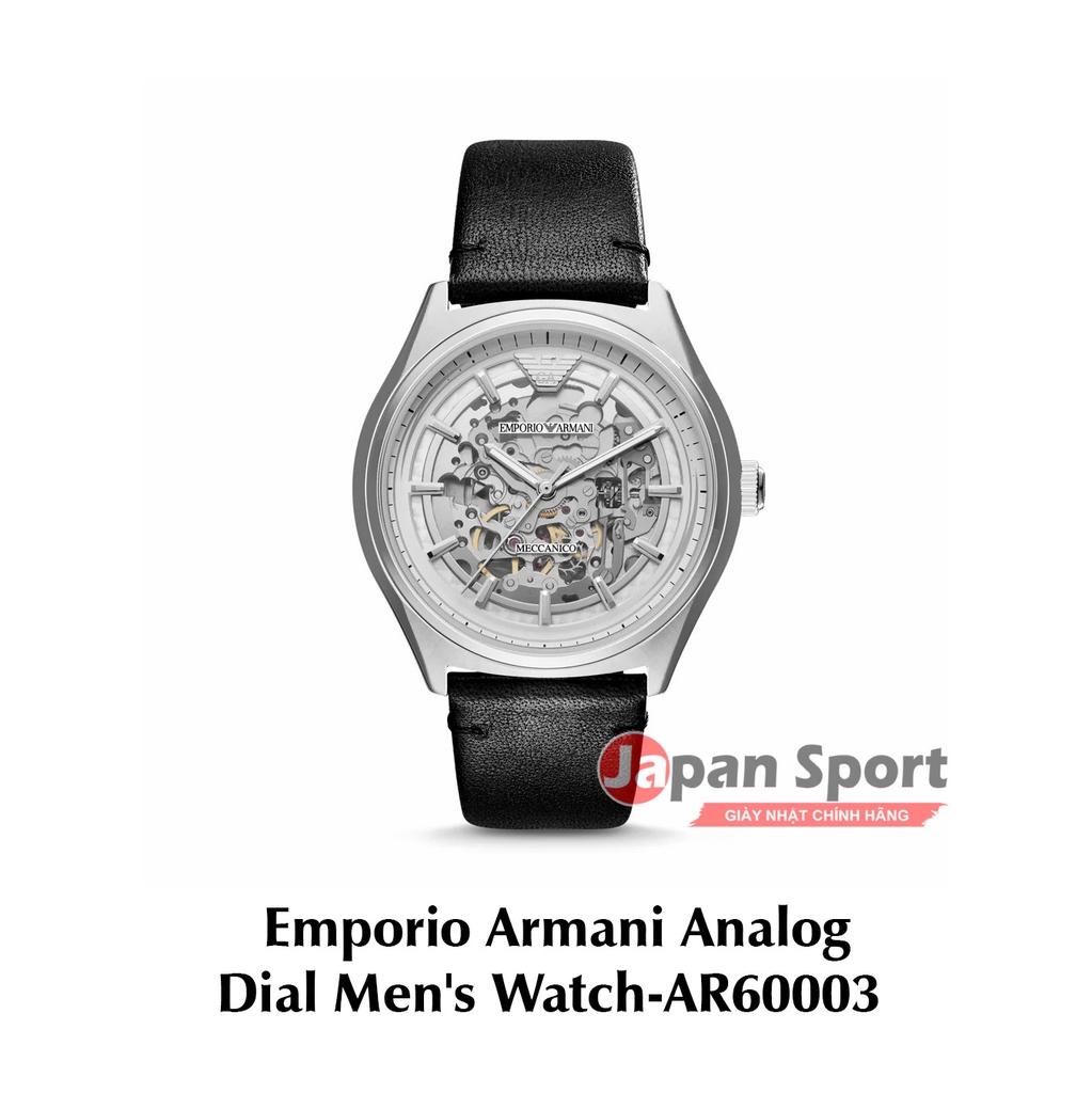 Đồng hồ Chính hãng Emporio Armani - ZETA MECCANICO - Nam - AR60003 |  JapanSport