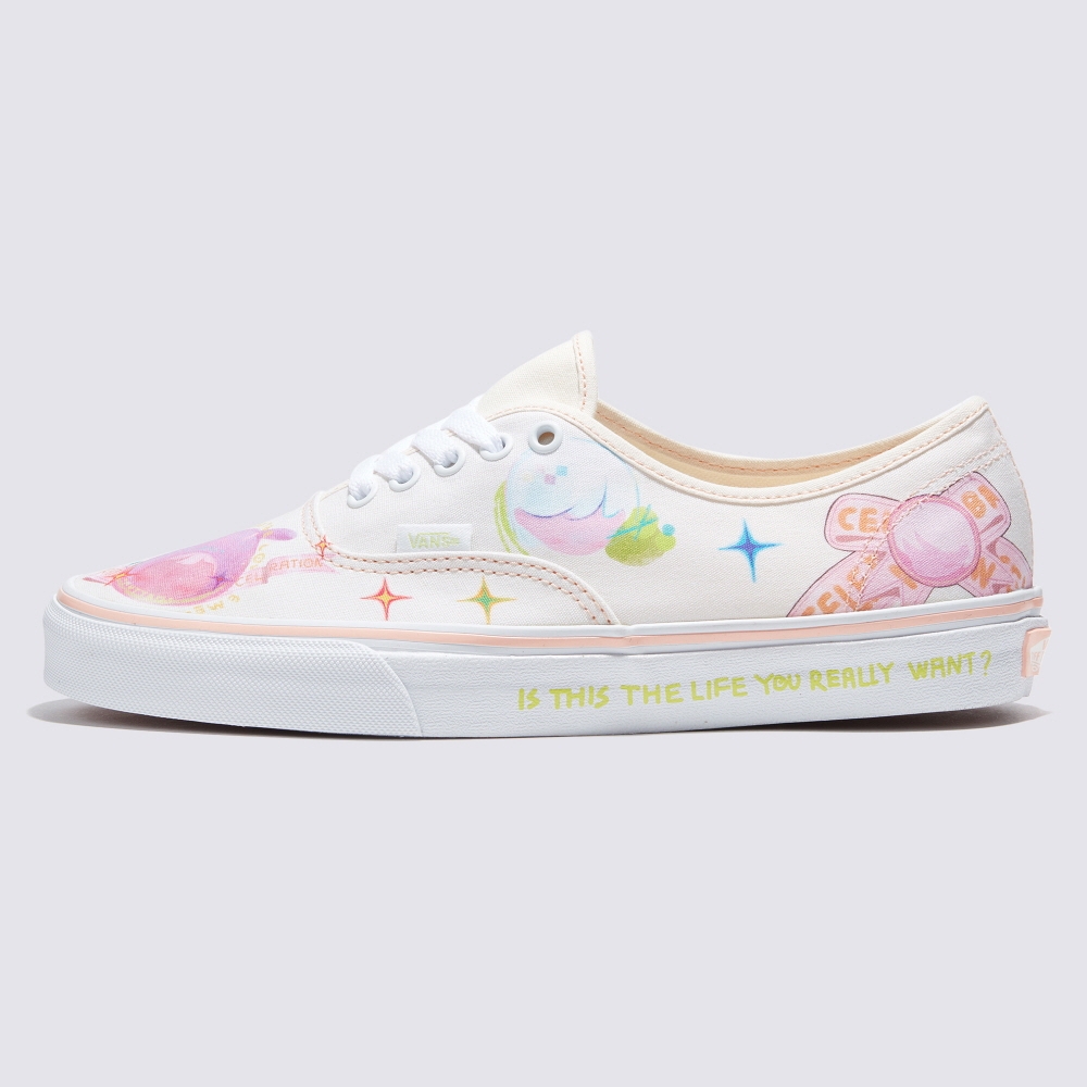 Giày Vans Vans Authentic Baby Blue Giày VANS AUTHENTIC JOYFUL DENIM LIGHT  NAVY